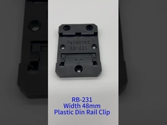 48mm Width Universal Molder DIN Rail Clip Nylon Spring Loaded DIN Clip