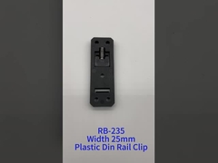 25mm Width Plastic Nylon Din Rail Mounting Clip Mount On 35mm Din Rail Holder RB-235