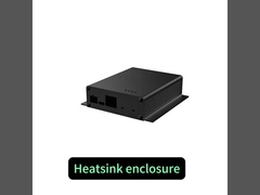 82*28*100mm Black Aluminum Heatsink Enclosure For Electronic Project Box With Wall-mount