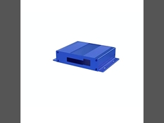 Split Body Black Anodized Aluminum Enclosure With Flanged Wall Mount 107*27*120mm