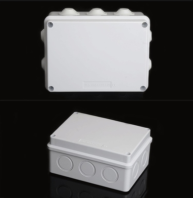 10 Entry Holes Rectangular Junction Box Electrical Knockout Boxes 150X110X70mm