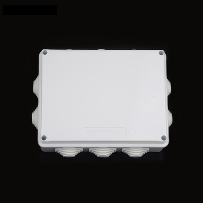 200x155x80mm Plastic Enclosure Sealed Knockout Waterproof Junction Box With Stopper