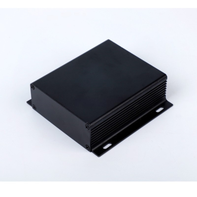 82*28*100mm Black Aluminum Heatsink Enclosure For Electronic Project Box With Wall-mount