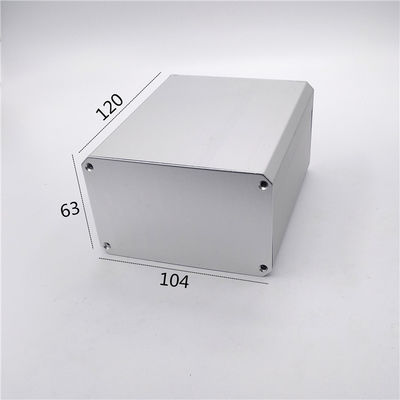 104*63*120mm Custom Extruded Aluminum Instrument Enclosure For Electrical