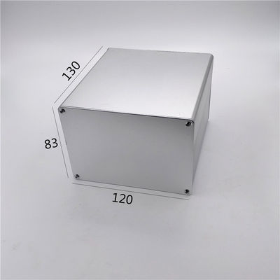 120*83*130mm  Squre Aluminum Extrusion Enclosure With End Plate