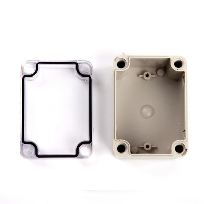65x50x55 Mm Outdoor Junction Box Ip66 With Clear Cover For Electrical Enclosure