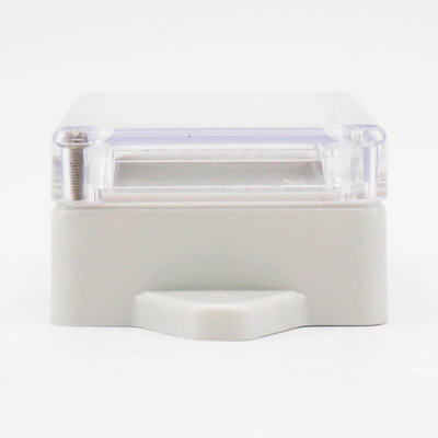 Weatherproof Electrical 83*58*33mm Wall Mount  wire junction box abs/pc transparent cover enclosure box