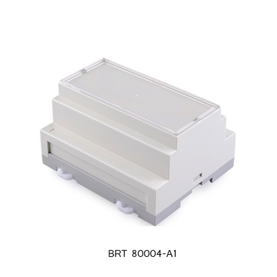 106*87*60mm Abs Ul 94 V0 Diy Plc Din Rail Enclosure For Electronics Project