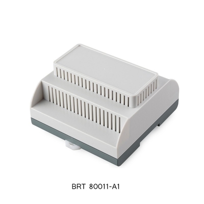 108*112*62mm PLC Box Din Rail Mounting Enclosure With UL94 V0 Fire Resistant