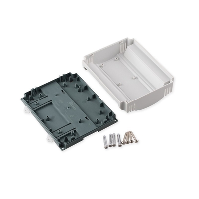 174*139*57mm Plastic Control Box PLC Enclosure Din Rail ABS Fireproof DIY PCB Shell