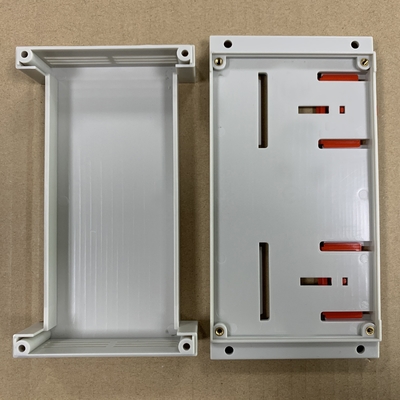 175*90*40MM Din Rail Plastic Housing Enclosure In Grey And Black Color