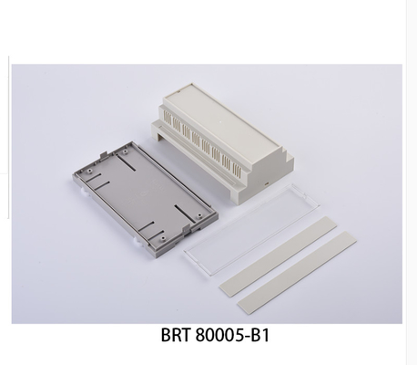 158*87*60mm Plastic Din Rail Enclosure For Project ABS Pcb Board Circuit Shell