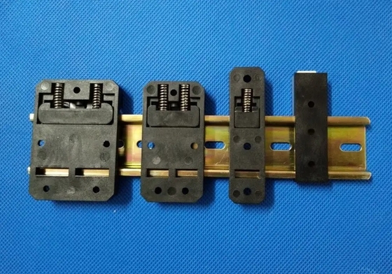 48mm Width Universal Molder DIN Rail Clip Nylon Spring Loaded DIN Clip