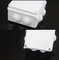 IP65 ABS Wall Mounted Electrical Junction Box 100x100x70mm With Knockouts Stopper