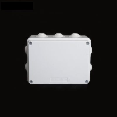 10 Entry Holes Rectangular Junction Box Electrical Knockout Boxes 150X110X70mm