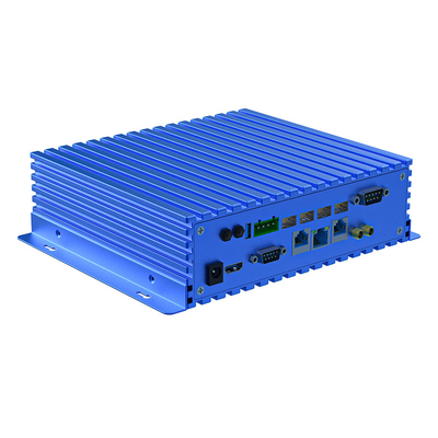 Custom Aluminum Extrusion Enclosures Housing With Heatsink Fins for Industrial Electronics