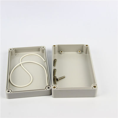 WHITE SCREWED PLASTIC ENCLOSURES OUTDOOR WATERPROOF PLASTIC BOXES FOR ELECTRICAL