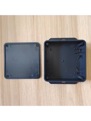 IoT Communication Network Housing 85*85*35 Square Plastic Instrument Shell with Ear Controller Box