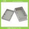 Grey Rectangular 192x100x62mm Plastic Electrical Junction Box