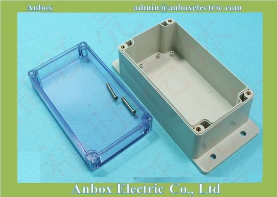 Waterproof 195*90*60mm Clear Lid Wall Mount Enclosure Box