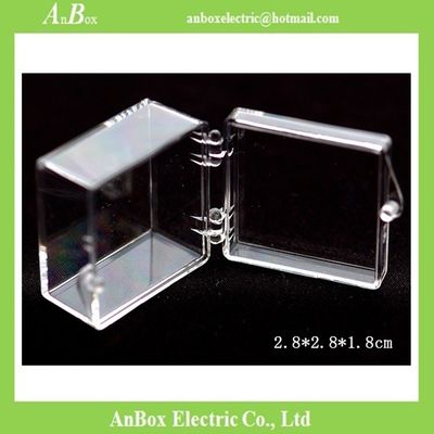 Display Gifts Jewelry 4x4 PC Clear Plastic Enclosure Box