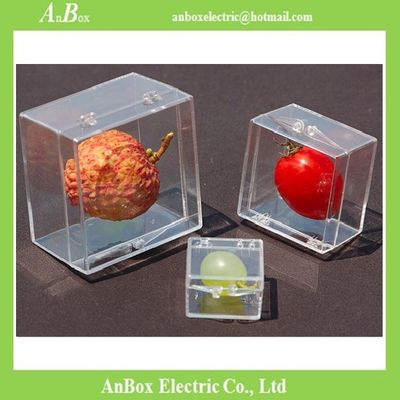 Display Gifts Jewelry 4x4 PC Clear Plastic Enclosure Box