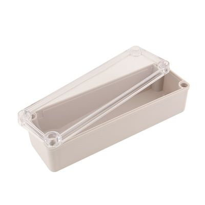 Weatherproof  IP65 250*80*70mm Clear Plastic Enclosure Box