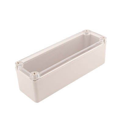 Weatherproof  IP65 250*80*70mm Clear Plastic Enclosure Box