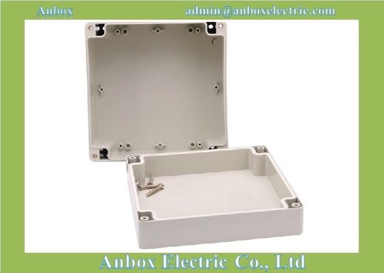 380g 160x160x90mm Abs Project Enclosure With Brass Inserts