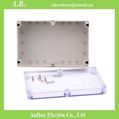 Dustproof 230*150*87mm Rectangular Clear Lid Enclosures