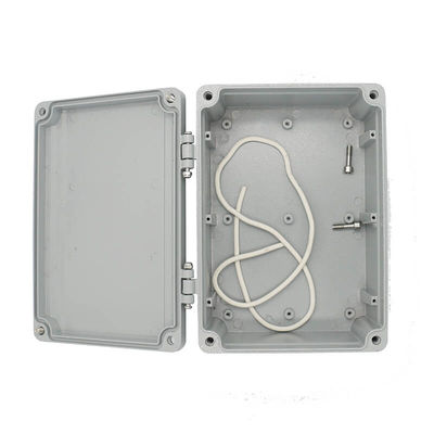 220x155x95mm Rectangular Hinged Metal Conduit Junction Box