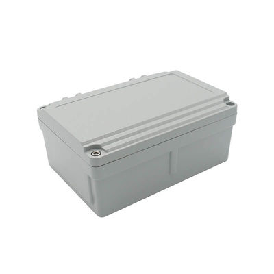 220x155x95mm Rectangular Hinged Metal Conduit Junction Box