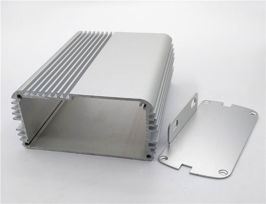 Silver 95*45*120mm Custom Extruded Aluminum Metal Housing for Projects