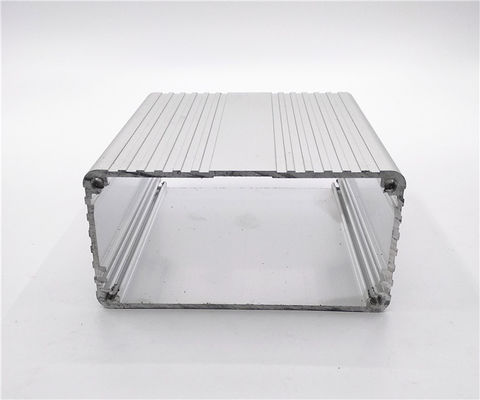 98*48*120mm Extruded Aluminum Enclosure With Flange End Plate