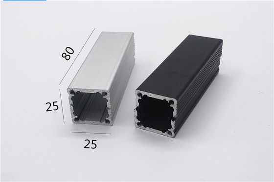 Electric PCB 25*25*80mm Aluminum Extrusion Enclosure