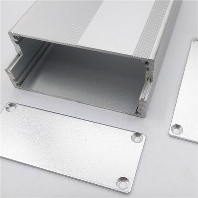 69*27*100mm Divided Body  Sandblasting Surface Aluminum Extrusion Electronic Enclosure