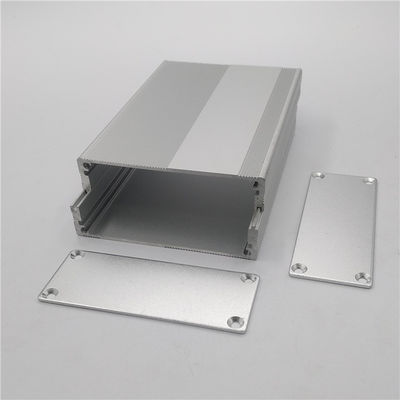 69*27*100mm Divided Body  Sandblasting Surface Aluminum Extrusion Electronic Enclosure