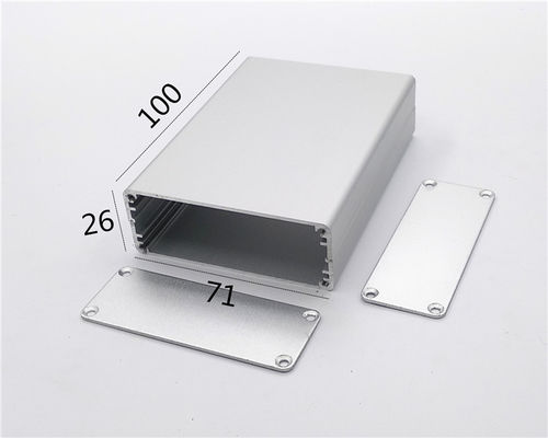 71*27*100mm Anodizing white aluminum extrusion electronic enclosure