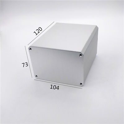 104*73*120mm Sandblasting Extruded Aluminum Box Enclosures