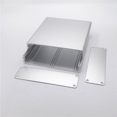 120*35*130mm Sandblasting Squre Extruded Aluminium Electronic Enclosures