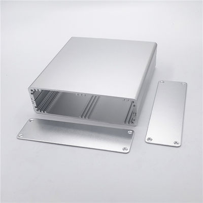 120*35*130mm Sandblasting Squre Extruded Aluminium Electronic Enclosures