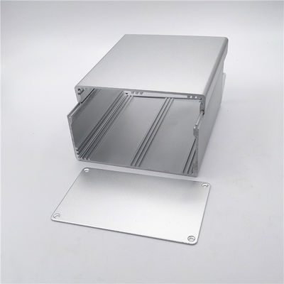 120*69*130mm  Squre Aluminium Extrusion Electronic Project Enclosure With PCB Slot