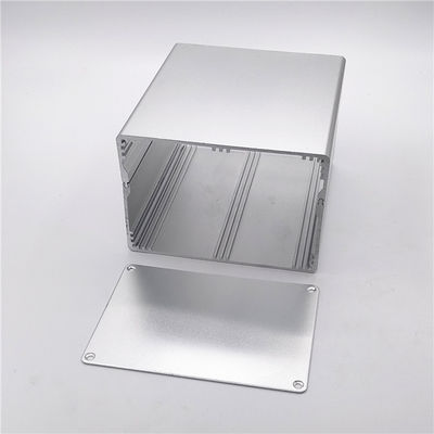 120*83*130mm  Squre Aluminum Extrusion Enclosure With End Plate