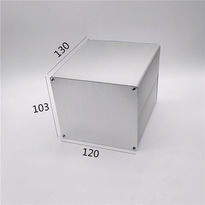 120*103*130mm  Squre Aluminum Electrical Enclosures For Project