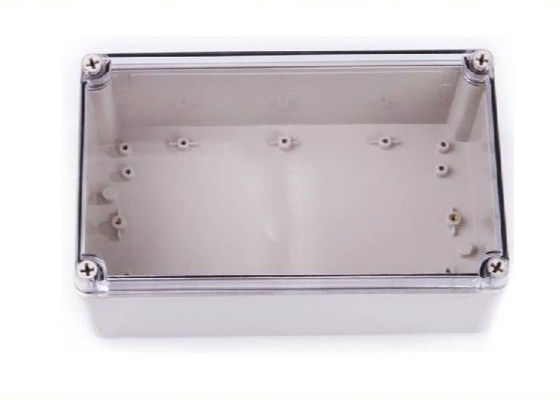 Square Plastic IP66 250*150*130mm Clear Lid Enclosures