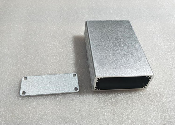 Sandblasting Extruded 6063-T5 Aluminium Casing For Electronics