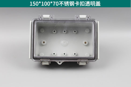 IP67 Stainless Steel Hinged Junction Box With Mounting Plate