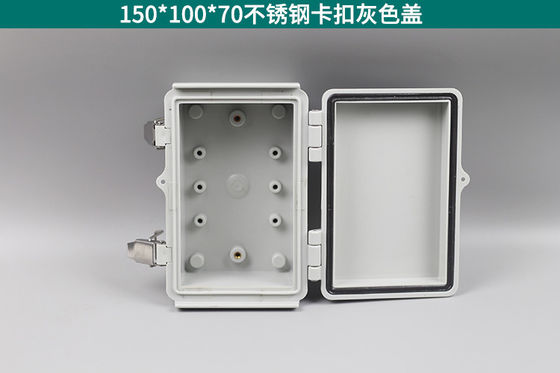 IP67 Stainless Steel Hinged Junction Box With Mounting Plate