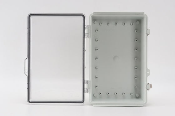 Junction Box Abs Hinged Plastic Enclosures For OT Sensors 300x200x130mm