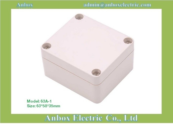 63*58*35mm Terminal Block Plastic Waterproof Junction Box Electric Control Screw Type